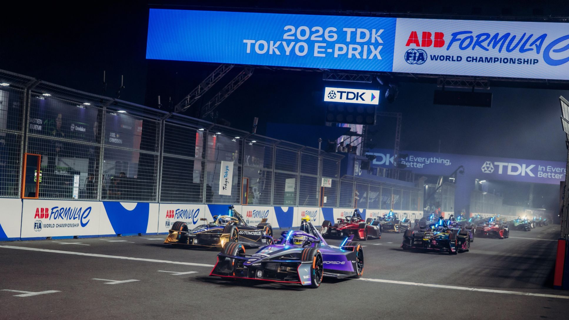Nico M&uuml;ller, Porsche 99X Electric (n&ordm; 51), E-Prix de Tokio 1, 2026, Porsche AG