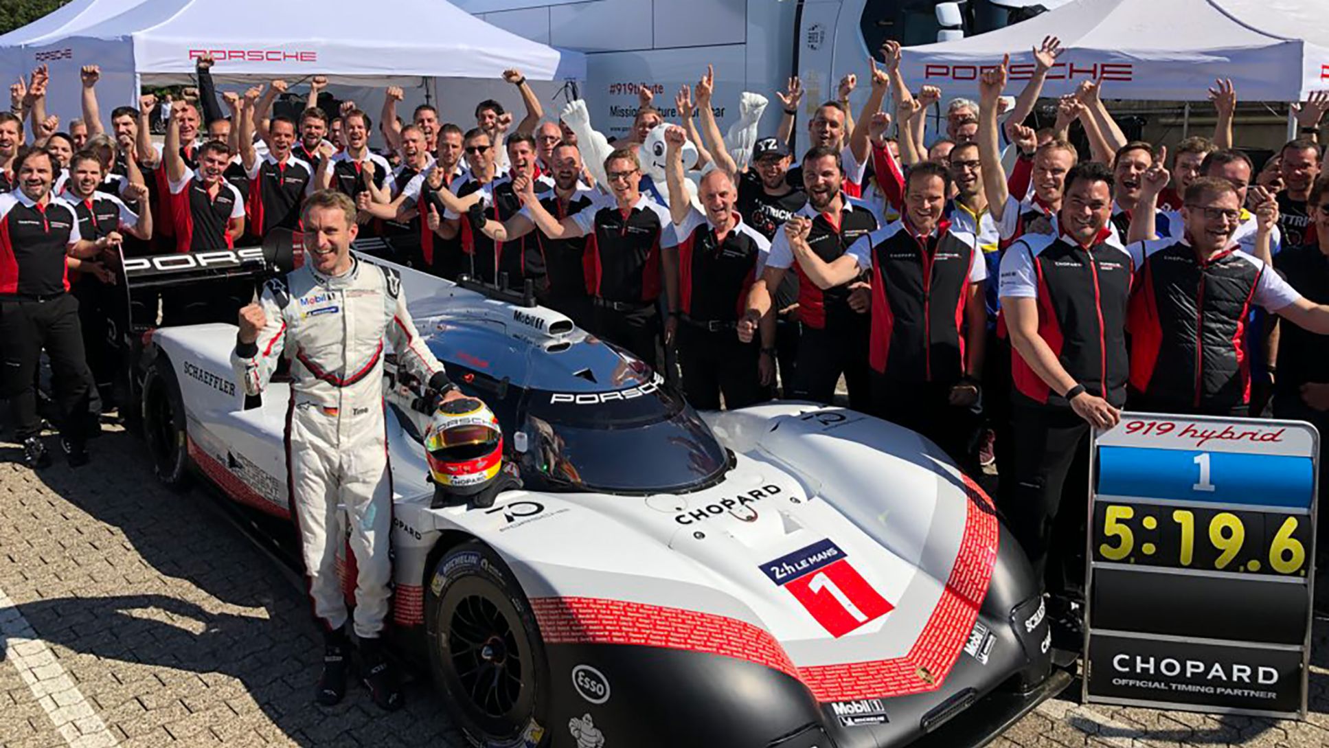 Timo Bernhard, Porsche Team, 919 Hybrid Evo, N&uuml;rburgring, 2018, Porsche AG