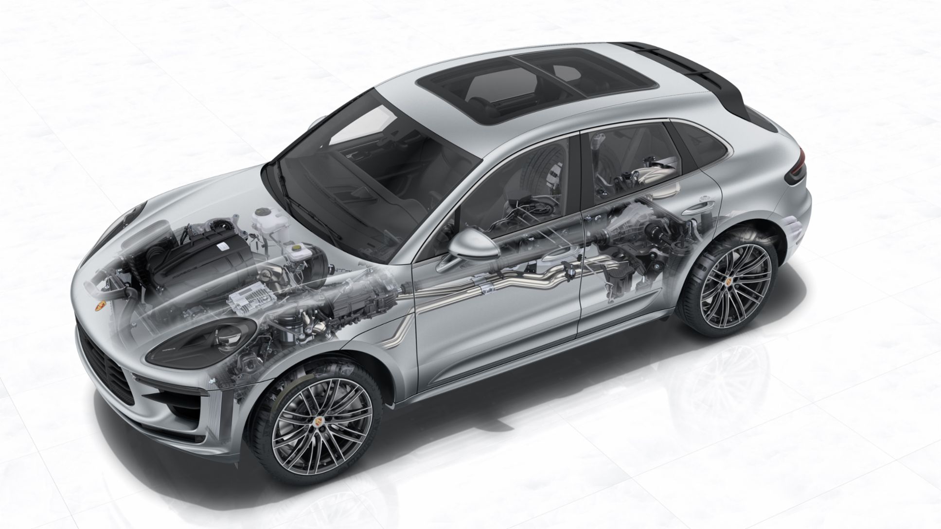 Macan Turbo - Phantomgrafik, 2019, Porsche AG