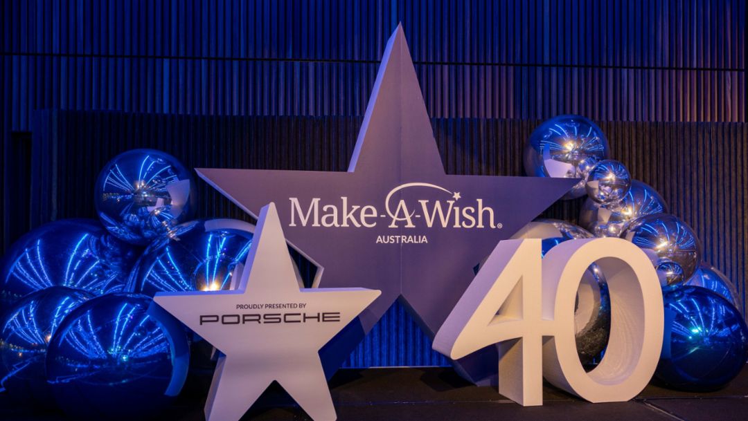 Porsche celebrates with Make-A-Wish Australia