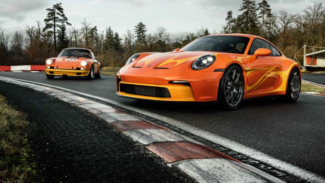 Un 911 S/T &uacute;nico basado en un modelo hist&oacute;rico de competici&oacute;n