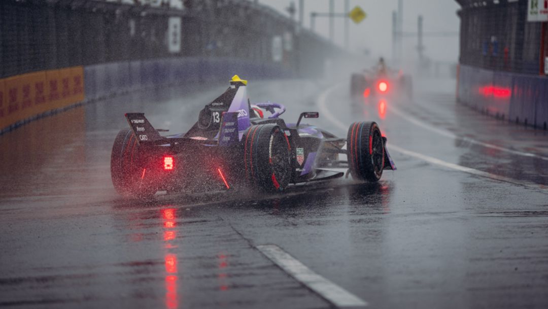 António Félix da Costa, Porsche 99X Electric (nº 13), 1ª carrera del E-Prix de Tokio, 2025, Porsche AG