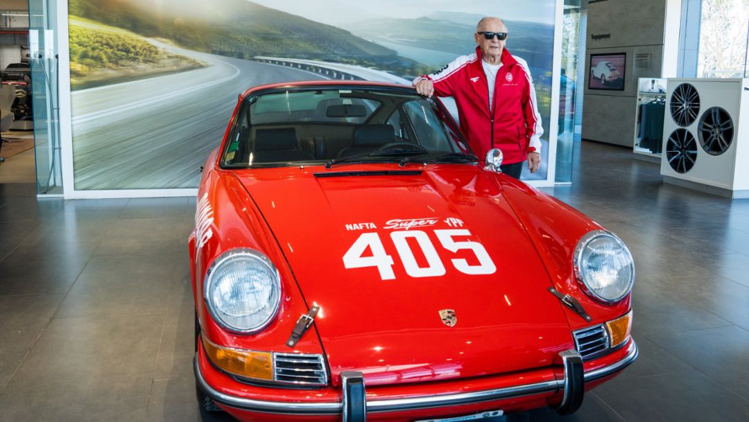 Porsche Argentina acompaña el regreso del histórico piloto Sobiesław Zasada, el “polaco volador”