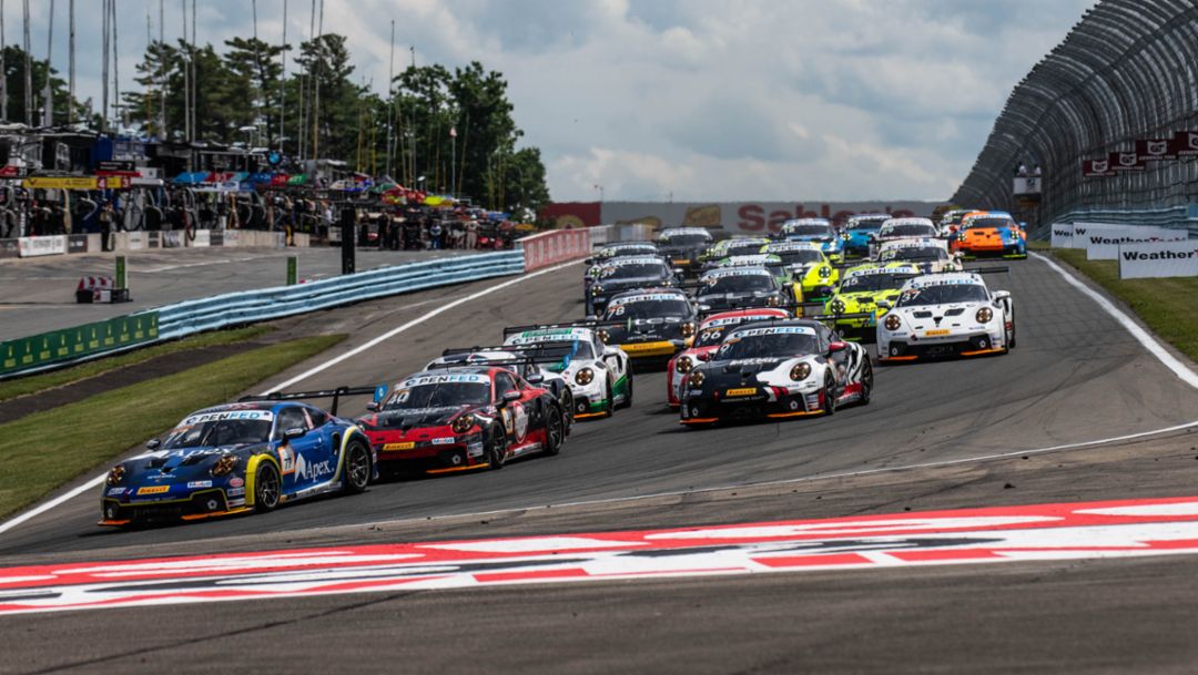 Maxson extends Carrera Cup point lead, Stiak takes first win at Watkins Glen