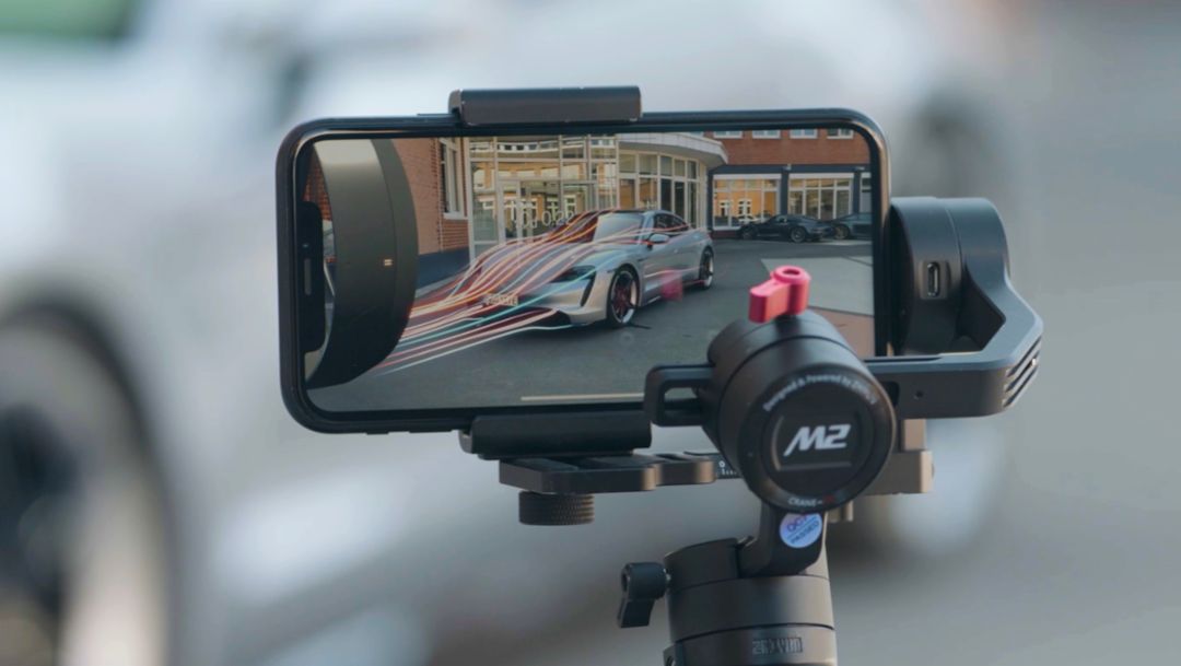 Aplicaci&oacute;n Taycan AR Event