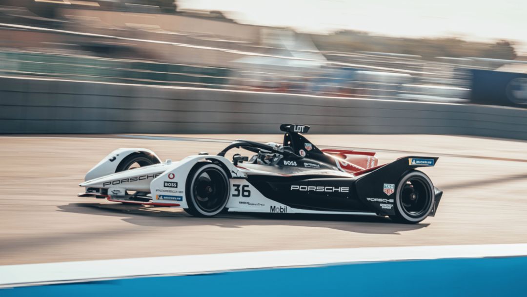 99X Electric, Berlin E-Prix, Race 14, 2021, Porsche AG