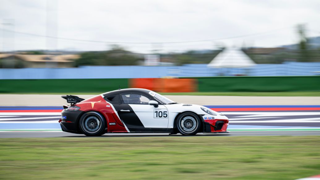 Porsche Sports Cup Suisse, Misano 2023: Ekaterina Lüscher, 2024, Porsche Schweiz AG