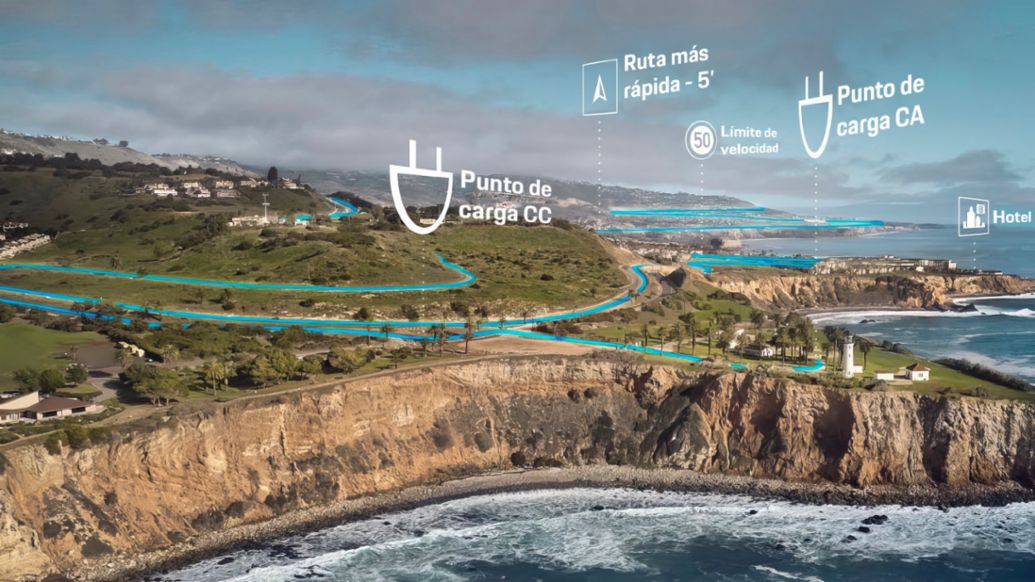 Visualizaci&oacute;n Charging Planner, 2021, Porsche AG