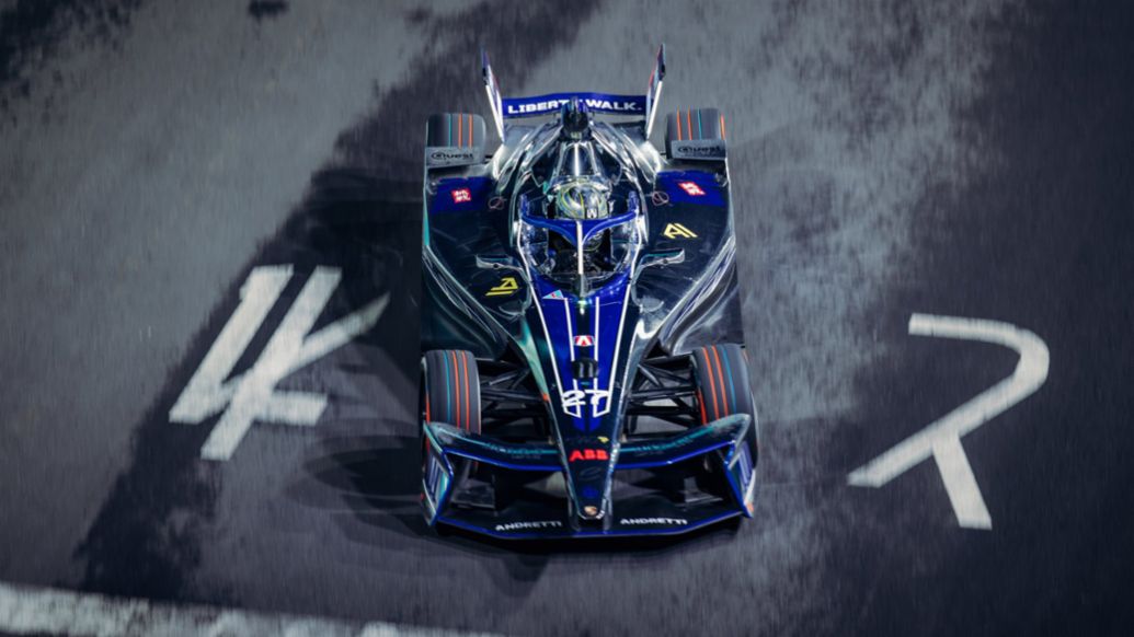 Jake Dennis, Porsche 99X Electric (n&ordm; 27), Andretti F&oacute;rmula E, E-Prix de Tokio II, 2026, Porsche AG