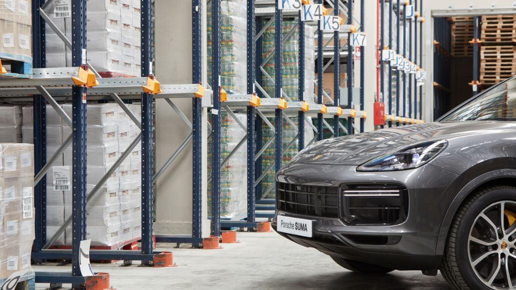 Proyecto solidario de Porsche Ibérica con los Bancos de Alimentos, 2020, Porsche Ibérica