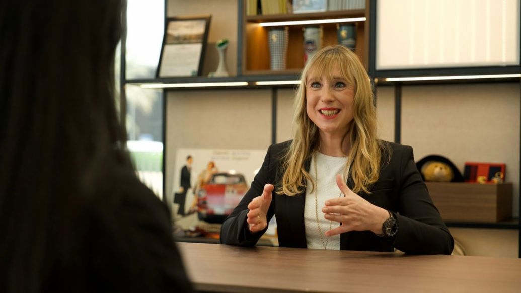 Anne Schnieders, Drive defines her, 2025, Porsche Middle East