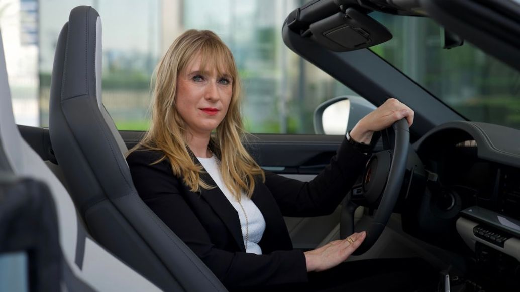 Anne Schnieders, Drive defines her, 2025, Porsche Middle East