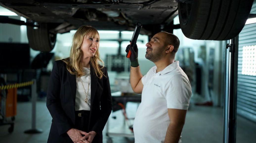 Anne Schnieders, Drive defines her, 2025, Porsche Middle East