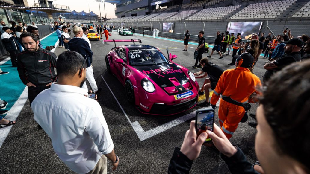 911 GT3 Cup, Porsche Carrera Cup Middle East, Round 4, Race 1, Yas Marina, Abu Dhabi, 2026, Porsche Middle East