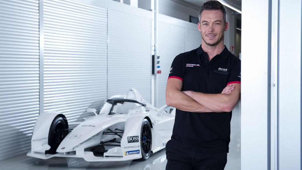 André Lotterer, piloto del equipo Porsche de Fórmula E, 2019, Porsche AG