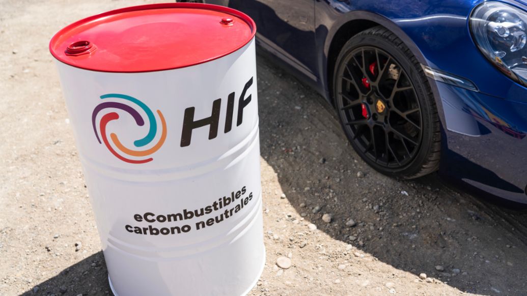 Haru Oni eFuels pilot plant, Punta Arenas, Chile, 2023, Porsche AG