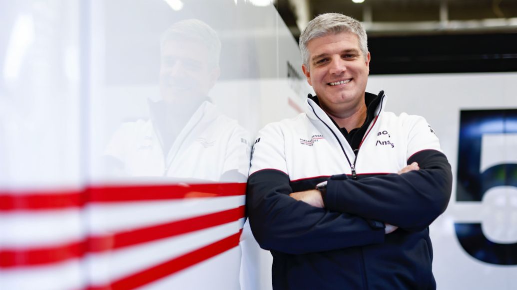 Jonathan Diuguid, Managing Director Porsche Penske Motorsport, 2023, Porsche AG