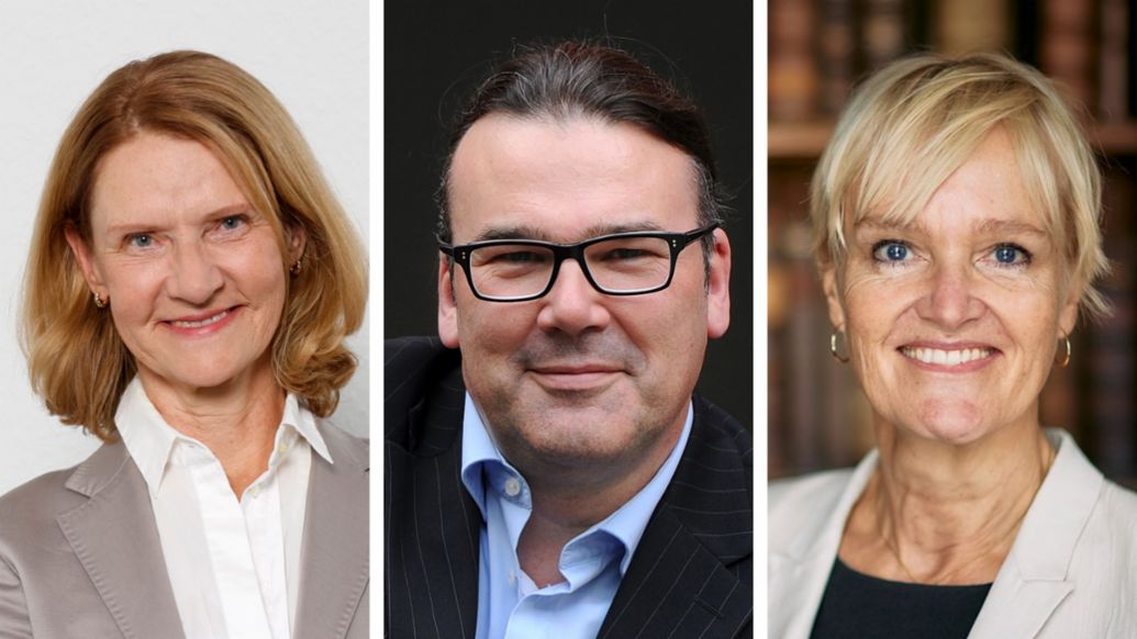 Prof. Dr. Lucia Reisch, Prof. Dr. Matthias Finkbeiner, Prof. Dr. Mette Morsing, Porsche Sustainability Council, 2026, Porsche AG