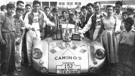 Porsche en la IV Carrera Panamericana