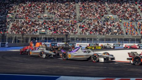 E-Prix de Ciudad de México: cuatro Porsche entre los nueve primeros