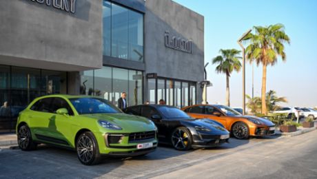 Porsche Centre Bahrain and Qannati present 'Time in Motion' at Conrad Bahrain