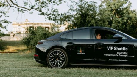Porsche a fost partener de mobilitate la festivalul Stradivarius de la Domeniul Cantacuzino