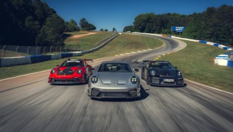 Porsche 911 GT cars with Manthey Kits raise the bar at Michelin Raceway Road Atlanta