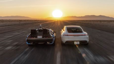 Regreso al Futuro con el Taycan