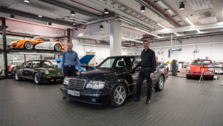 Tracing the story of the Mercedes-Benz 500 E