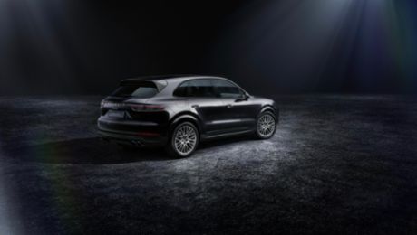 Riding in style: the Cayenne Platinum Edition