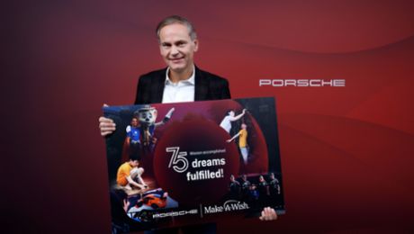 Porsche hace realidad los sueños de los niños