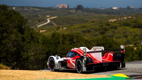 Podium for Porsche Penske Motorsport, victory in the GTD class