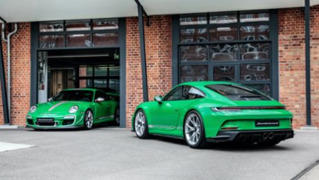 Color de Porsche creado por un cliente