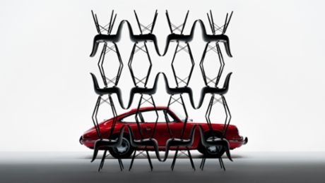 Serie Porsche Pepita Edition by Vitra