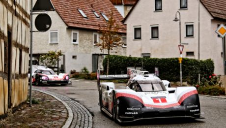 El triple ganador de Le Mans, por las carreteras de Alemania