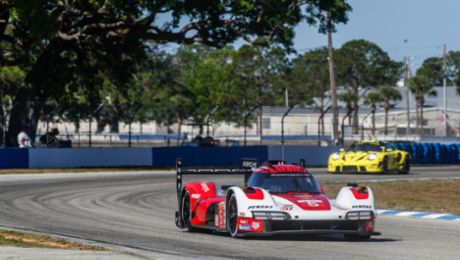 El Porsche 963 hizo más de 2600 km de pruebas en El Prólogo de Sebring