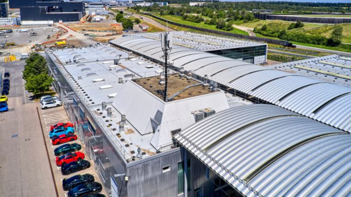 Porsche y Vodafone activan la red dedica 5G en la sede de Weissach