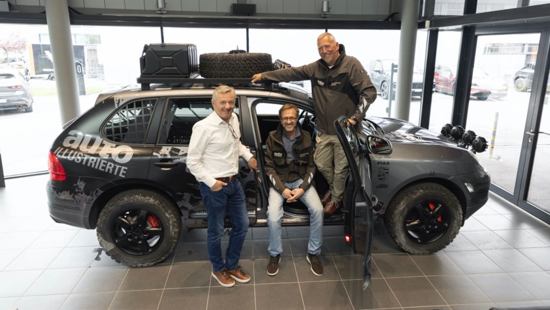 #SixDunesCayenne : une équipe suisse Porsche au départ d’un rallye au Maroc
