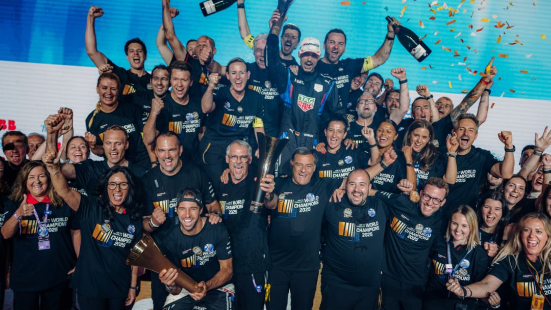 Fórmula E: Porsche gana los campeonatos del mundo de constructores y equipos