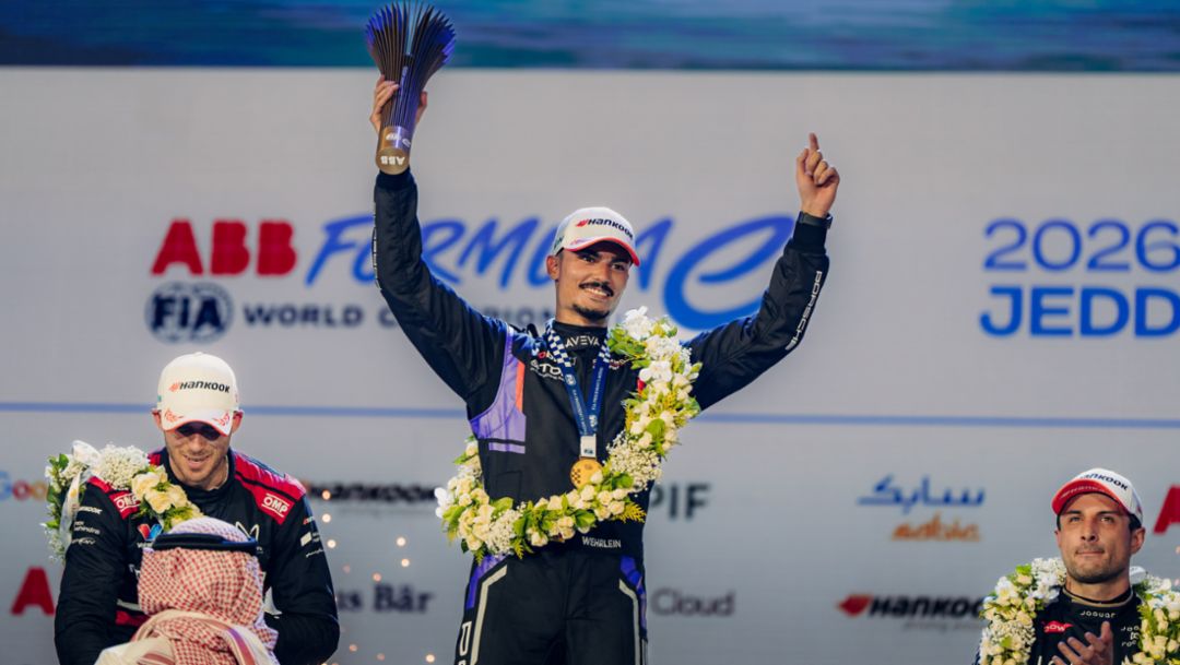E-Prix de Yeda I: Wehrlein logra su primera victoria de la temporada en su 100&ordf; carrera en la F&oacute;rmula E