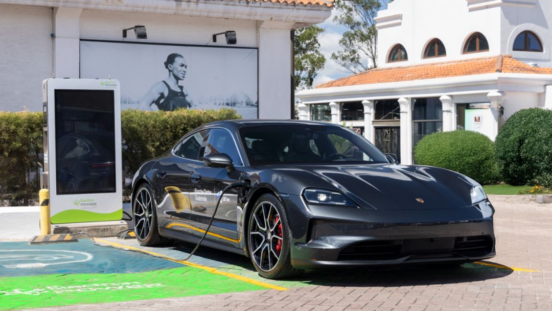 Porsche Guatemala y Grupo Los Tres impulsan la movilidad eléctrica en el país