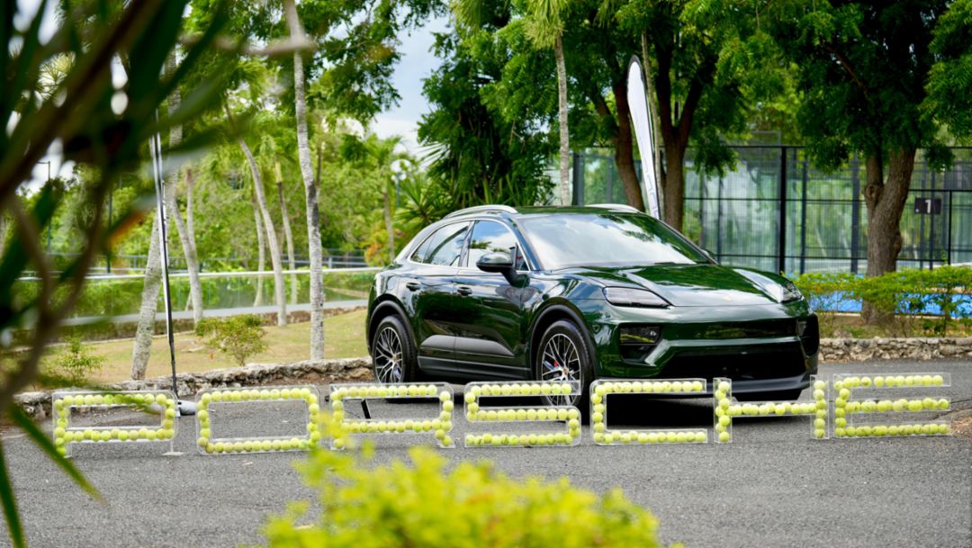 Porsche Center Santo Domingo presente durante el 45° Torneo Internacional de Tenis en Casa de Campo.