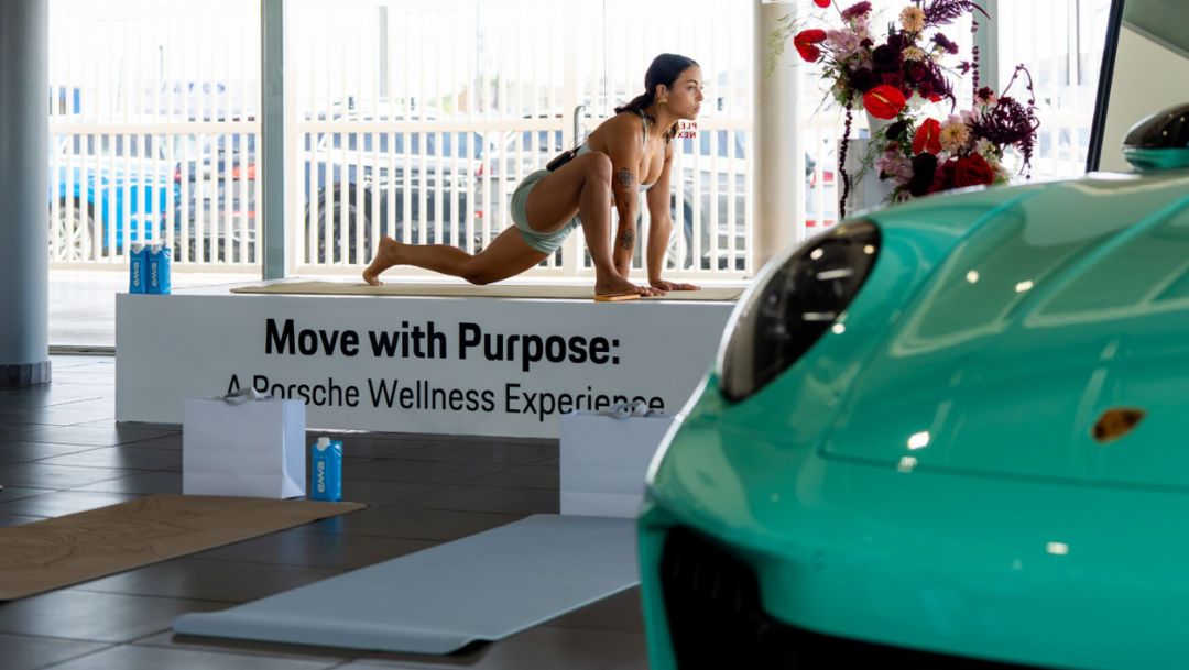 Porsche Center Puerto Rico celebra Move with Purpose: A Porsche Wellness Experience