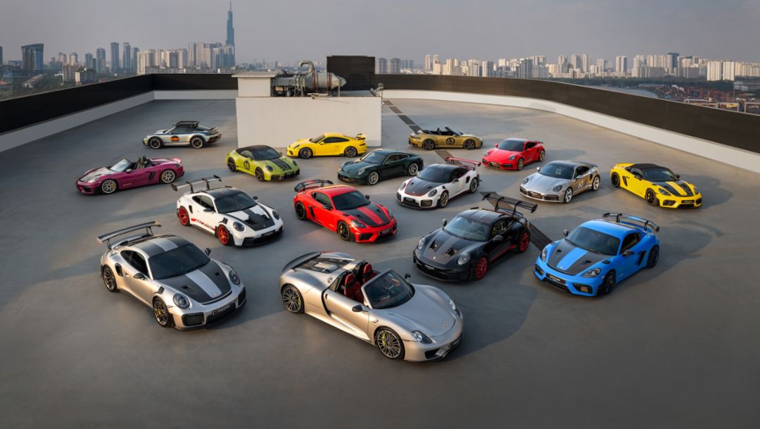 Porsche GT Models return to Vietnam 