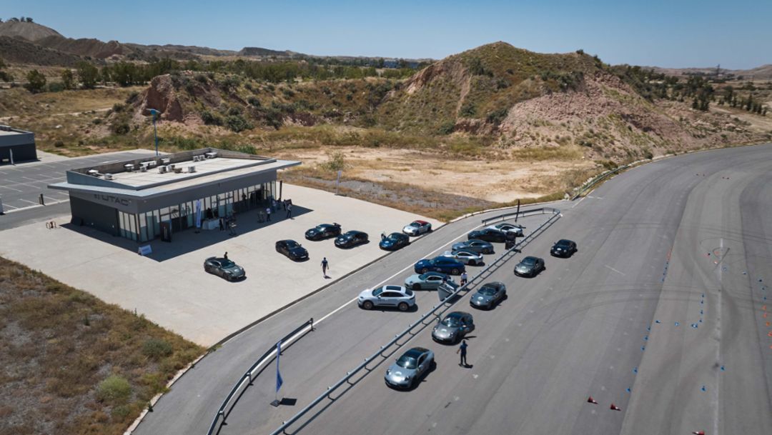 Porsche Morocco hosts an exclusive drive at the UTAC automotive testing facility