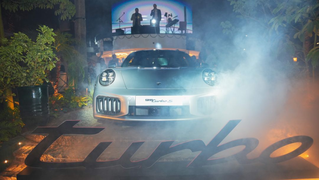 Porsche Morocco unveils the new 911 Turbo S Exclusive Manufaktur at Le Pavillon