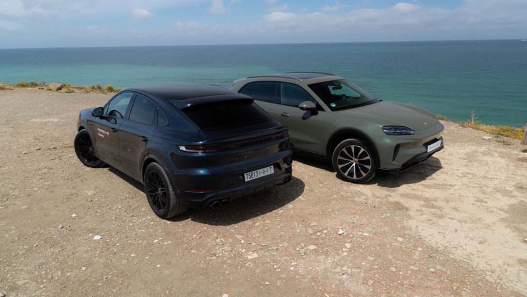 Porsche Morocco showcases the all-electric Cayenne
