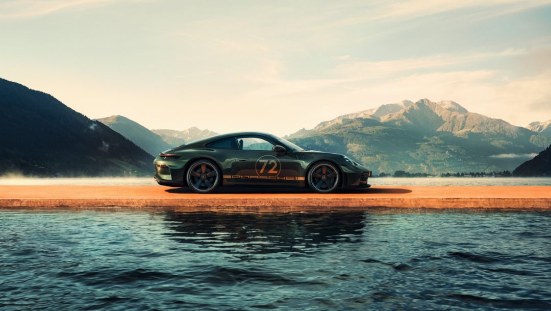 911 GT3 90 F. A. Porsche: mașină de colecție în onoarea designerului vizionar