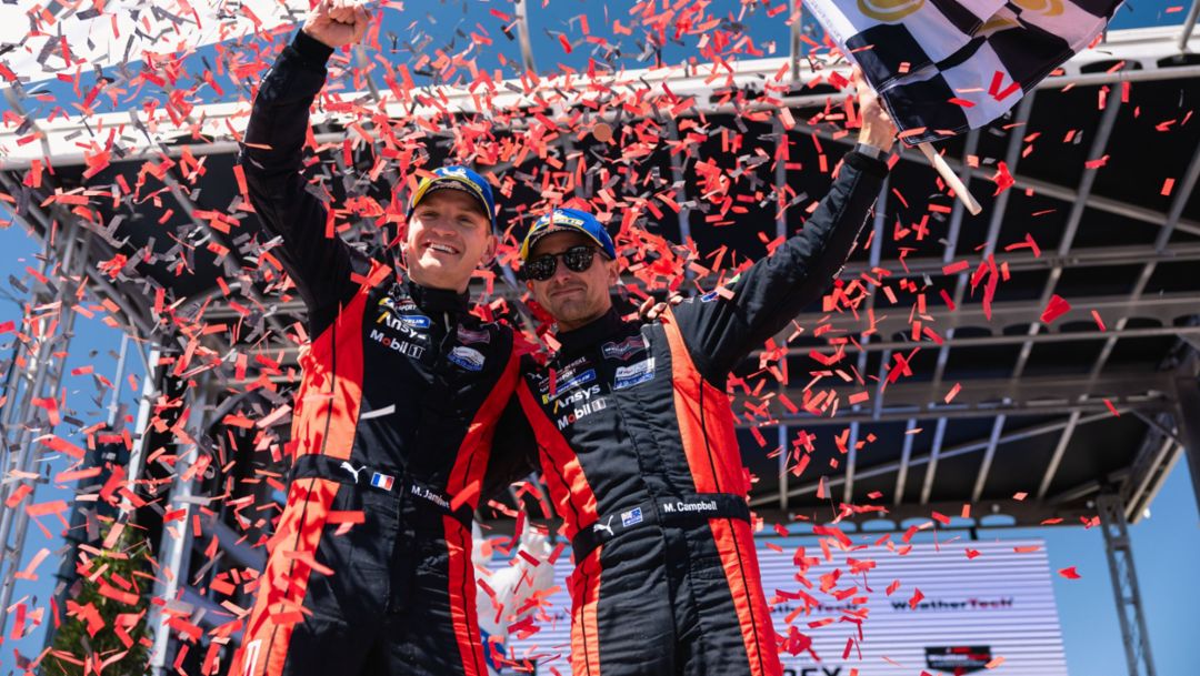 Porsche Penske Motorsport continues its winning streak at Laguna Seca 