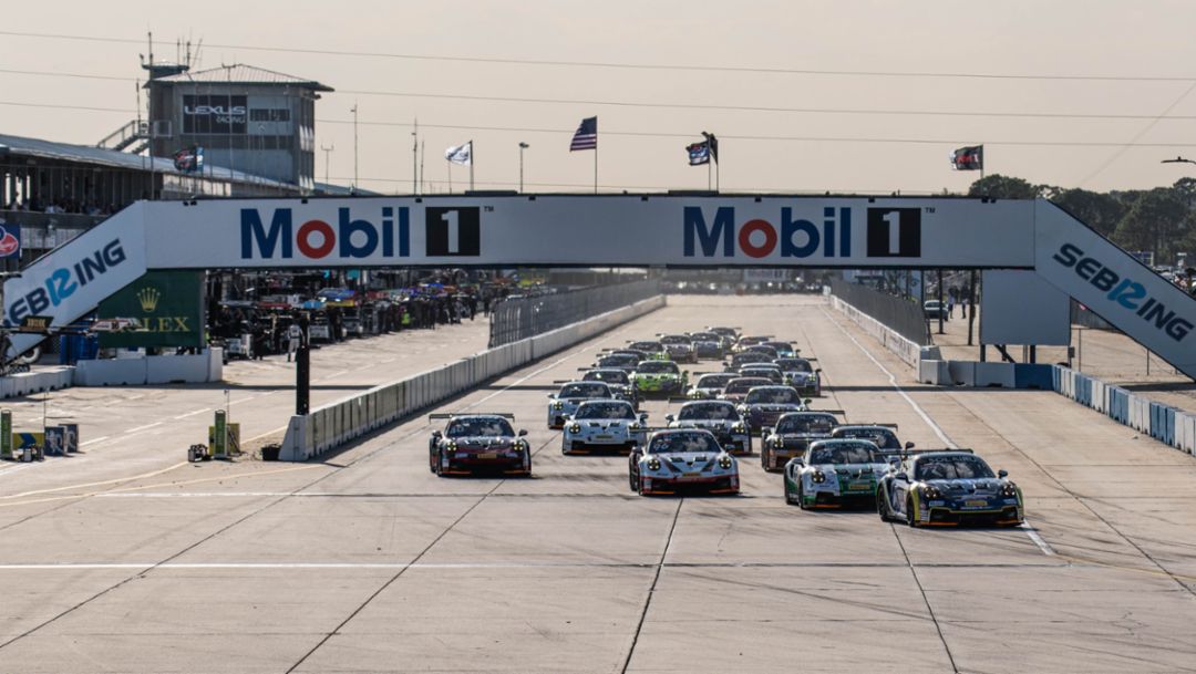 2027 Porsche Carrera Cup North America calendar announced